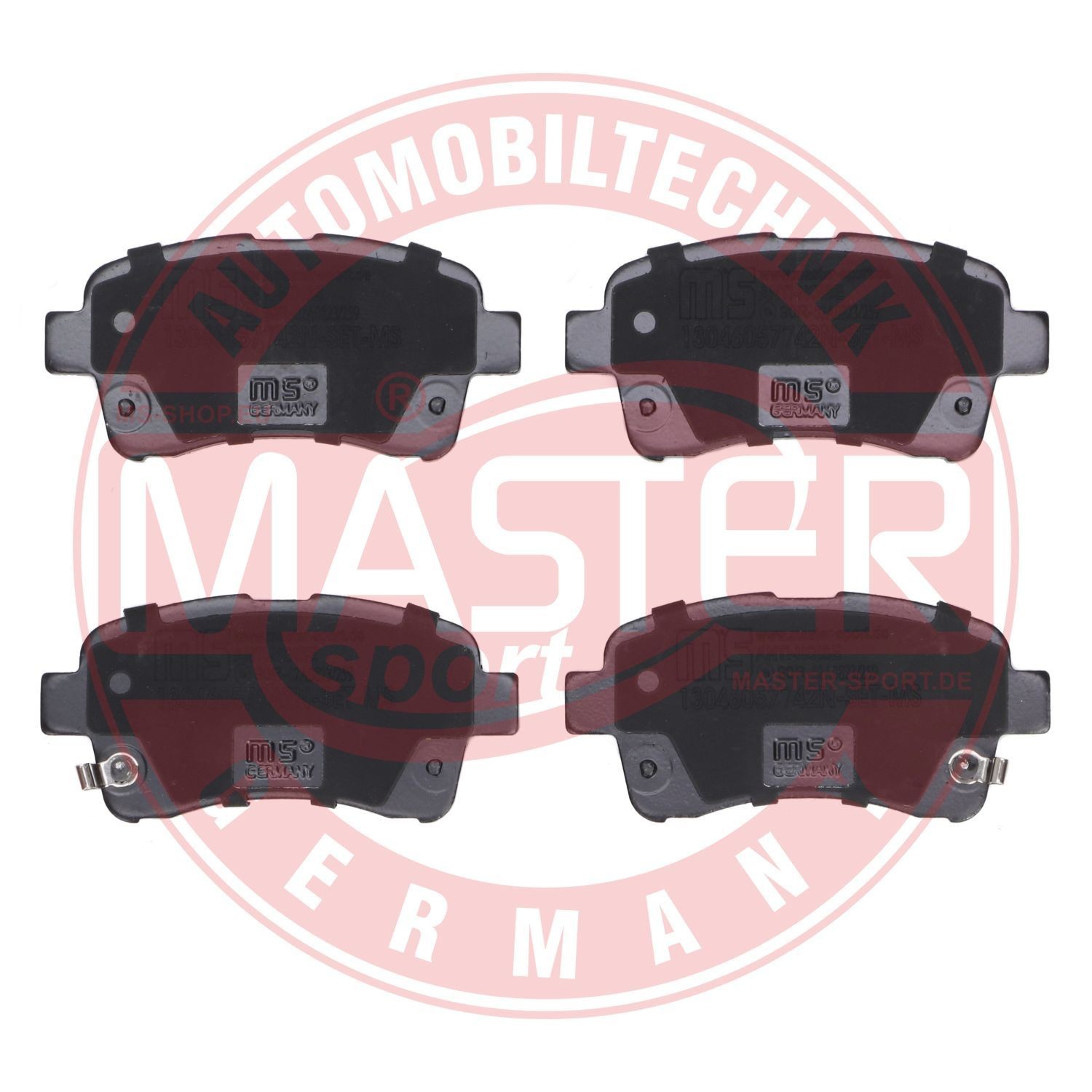 Original 13046057742N-SET-MS MASTER-SPORT Set of brake pads SUZUKI