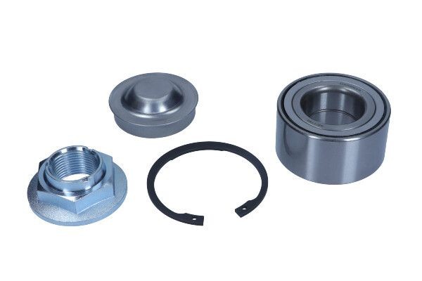 33-1185 MAXGEAR Wheel bearings RENAULT Front Axle, with integrated ABS sensor, 72 mm, Ball Bearing