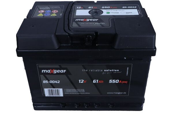 1S0033 RIDEX Batterie 12V 61Ah 630A B13 LB2 Bleiakkumulator, mit