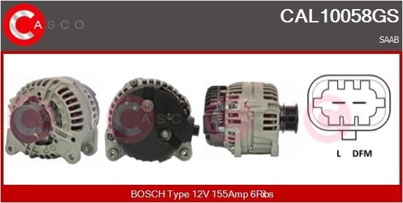 CASCO CAL10058GS Alternator SAAB experience and price