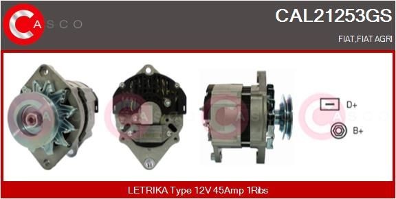 CAL21253GS CASCO Lichtmaschine für STEYR online bestellen