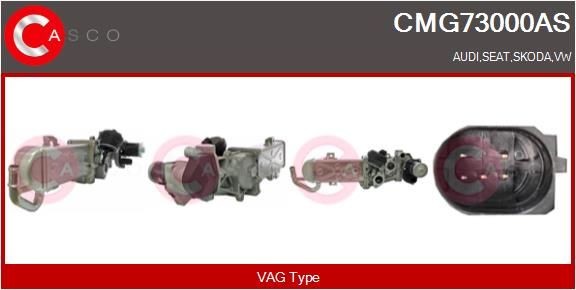 CASCO CMG73000AS Valve, EGR exhaust control 138469