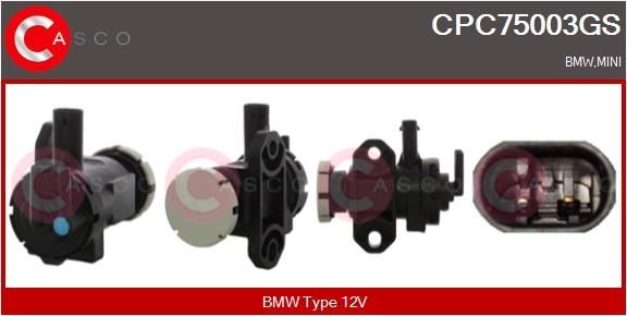CASCO CPC75003GS Boost pressure control valve BMW F31 325 d 218 hp Diesel 2016 price