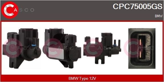 CASCO CPC75005GS Boost pressure control valve BMW F11 535i xDrive 3.0 326 hp Petrol 2017 price