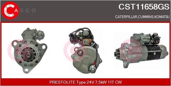 CASCO CST11658GS Starter motor 3 021 036