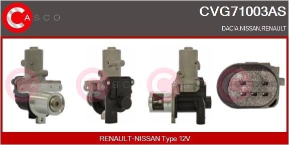 Nissan QASHQAI EGR valve CASCO CVG71003AS cheap