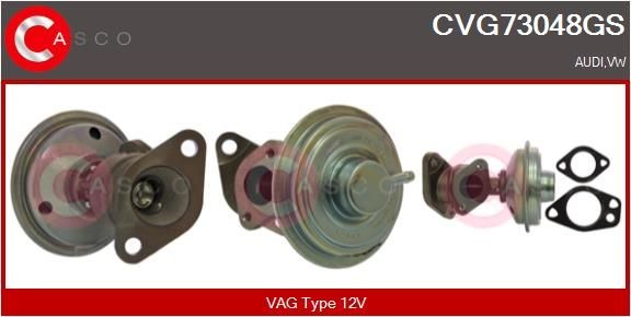 CASCO CVG73048GS Exhaust gas recirculation valve Audi A4 B7 Avant 2.7 TDI 180 hp Diesel 2006 price