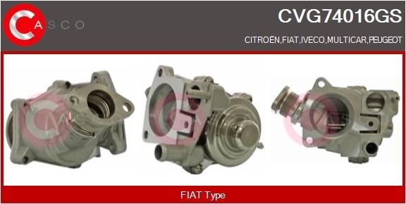 CASCO CVG74016GS Exhaust gas recirculation valve Peugeot Boxer 250 Van 3.0 HDi 175 177 hp Diesel 2019 price