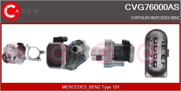 CASCO CVG76000AS EGR valve A642 1401 760