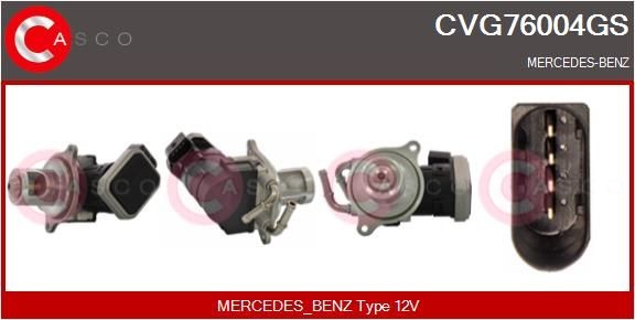 CASCO CVG76004GS EGR valve A6401401460