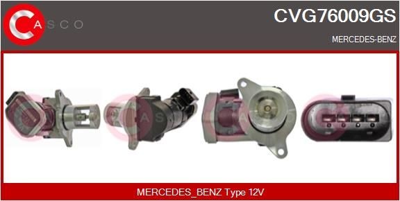 CASCO CVG76009GS EGR valve A646.140.04.60