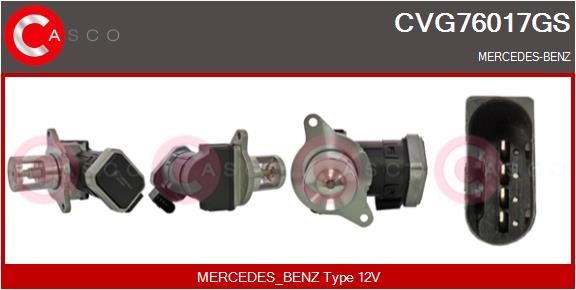CASCO CVG76017GS EGR valve A646 140 24 60
