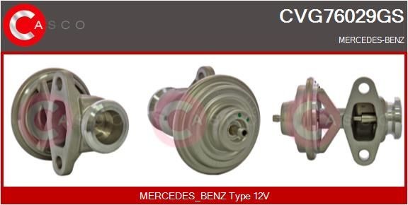 original Mercedes S124 (W124) EGR valve CASCO CVG76029GS