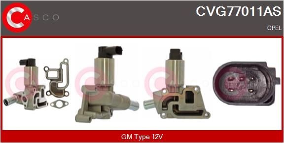 CASCO CVG77011AS EGR valve 5851057