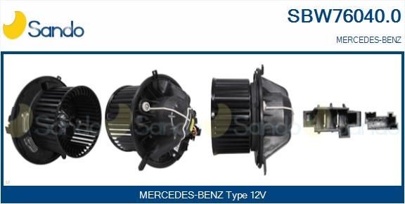 SANDO for left-hand drive vehicles Voltage: 12V Blower motor SBW76040.0 buy