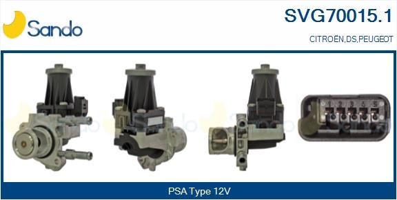 SANDO SVG70015.1 EGR valve 9813064280