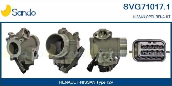 SANDO SVG71017.1 EGR valve Electric