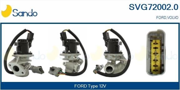 SANDO SVG72002.0 EGR valve 1 254 382
