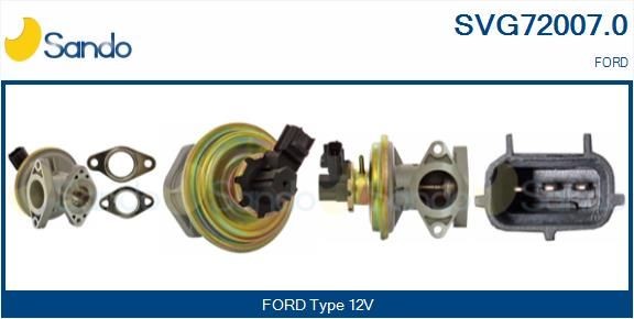 SANDO SVG72007.0 EGR valve 1120 698