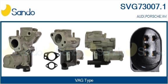 SANDO SVG73007.1 EGR valve 95511105100
