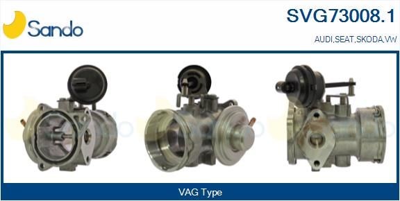 SANDO SVG73008.1 EGR valve 038 131 501H