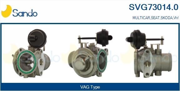 SANDO SVG73014.0 AGR-Ventil für MULTICAR Tremo LKW in Original Qualität