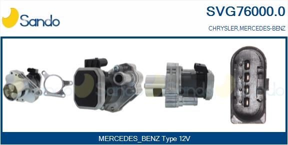 SANDO SVG76000.0 EGR valve 68021 770AC