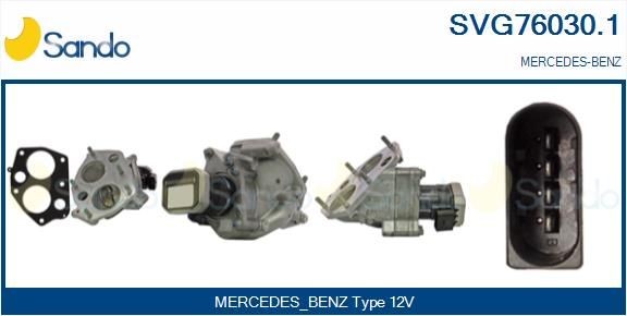 SANDO SVG76030.1 AGR-Ventil für MERCEDES-BENZ ATEGO 2 LKW in Original Qualität