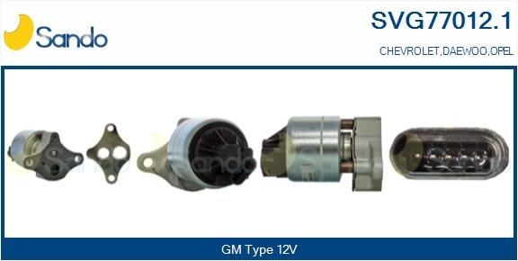 SANDO SVG77012.1 EGR valve 4811588
