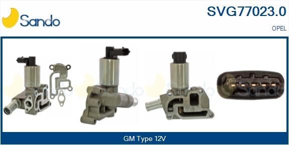 SANDO SVG770230 EGR valve Opel Corsa D 1.4 87 hp Petrol 2011 price