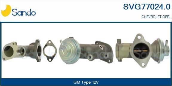 SANDO SVG77024.0 EGR valve 98091825