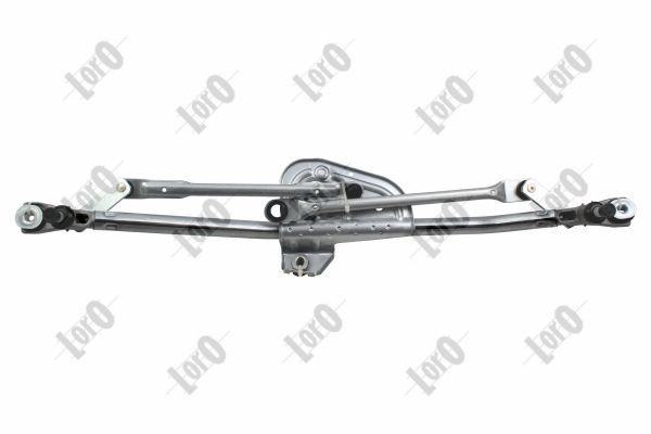 ABAKUS 103-04-061 Wiper Linkage for left-hand drive vehicles, Front, without electric motor