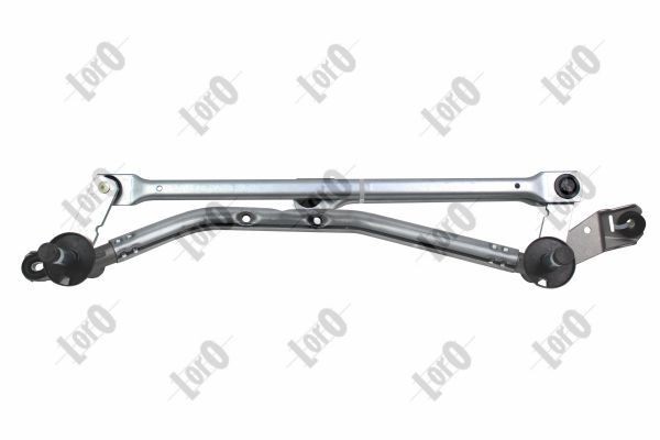 ABAKUS 103-04-064 Wiper Linkage for left-hand drive vehicles, Front, without electric motor