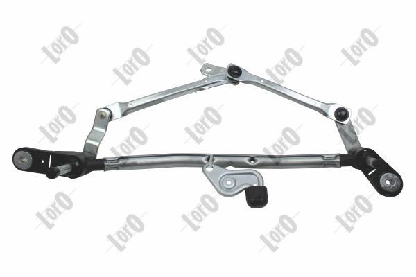 ABAKUS 103-04-068 Wiper Linkage for left-hand drive vehicles, Front, without electric motor