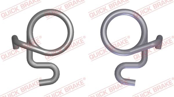 Ford MONDEO Parking brake pads 17103693 QUICK BRAKE 113-0530 online buy