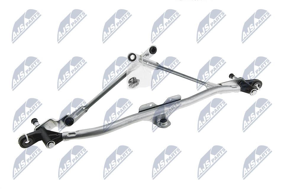 EMW-SK-000 NTY Windscreen wiper linkage TOYOTA for left-hand drive vehicles, Front, without electric motor