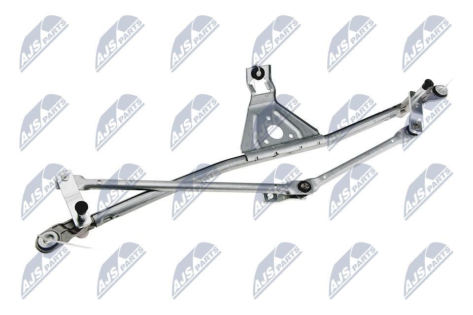 EMW-VW-001 NTY Windscreen wiper linkage VW for left-hand drive vehicles, Front, without electric motor
