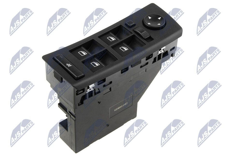 NTY Left Front Number of pins: 29-pin connector Switch, window regulator EWS-BM-080 buy