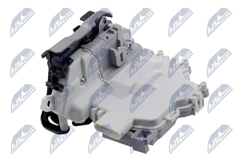 NTY Right Front Number of pins: 6-pin connector Door lock mechanism EZC-AU-030 buy
