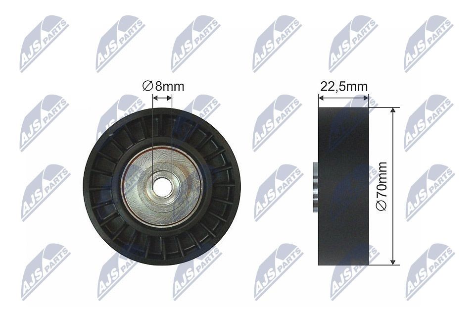 NTY Idler pulley BMW E39 Touring new RNK-BM-003