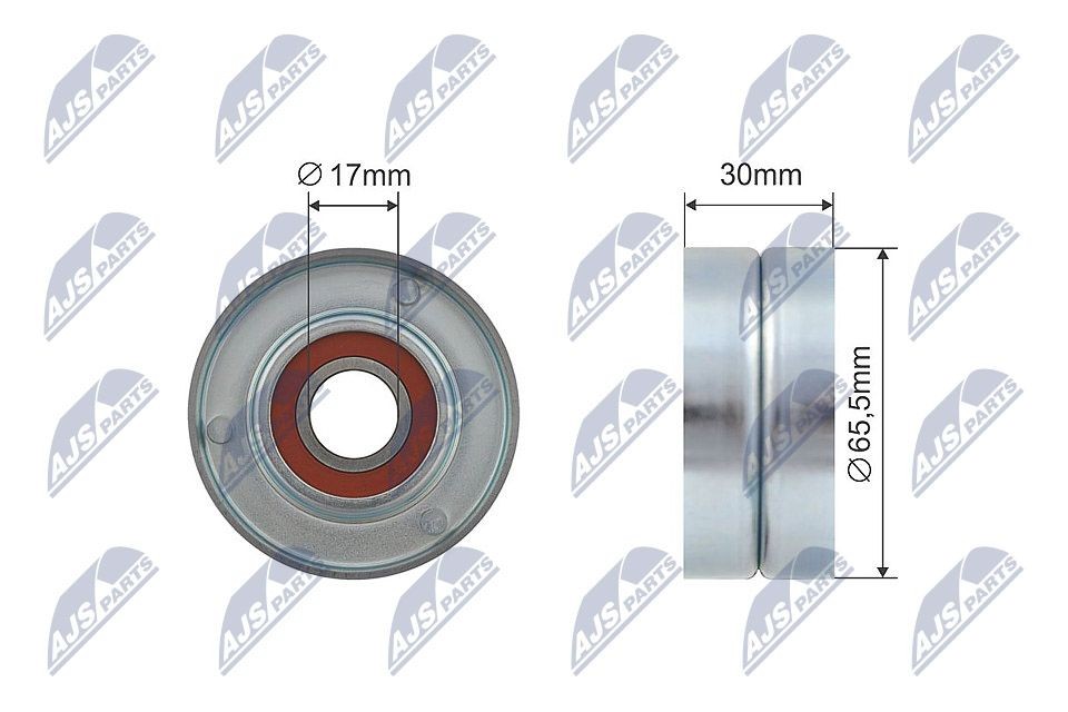 NTY RNK-CH-019 Tensioner pulley 68040206AA