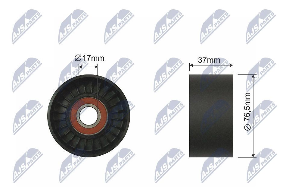 RNK-FR-017 NTY Tensioner pulley FORD
