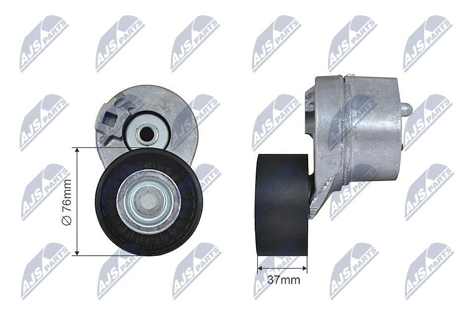 NTY RNK-FR-035 Deflection / Guide Pulley, v-ribbed belt YC1E9444AE