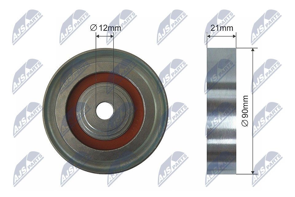 NTY RNK-TY-028 Deflection / guide pulley, v-ribbed belt TOYOTA CARINA 1989 price