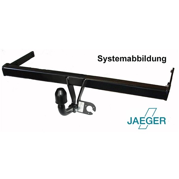 Trailer ball hitch JAEGER Activation required, with steady plus - 42150304