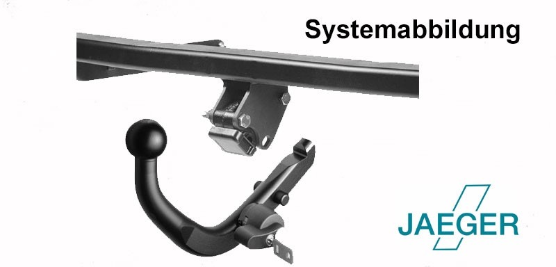 Tow bar JAEGER With REC ONLY! - 44150307