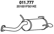 PEDOL 011.777 Rear silencer NISSAN experience and price