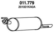 PEDOL 011.779 Mounting Kit, silencer 201001KA0A