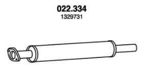 PEDOL Front Silencer 022.334 Ford C-MAX 2013