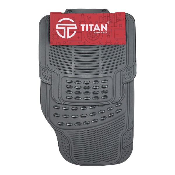 0000099.0000215 Floor liners Elastomer, Front and Rear, Quantity: 4, Black from TITAN at low prices - buy now!